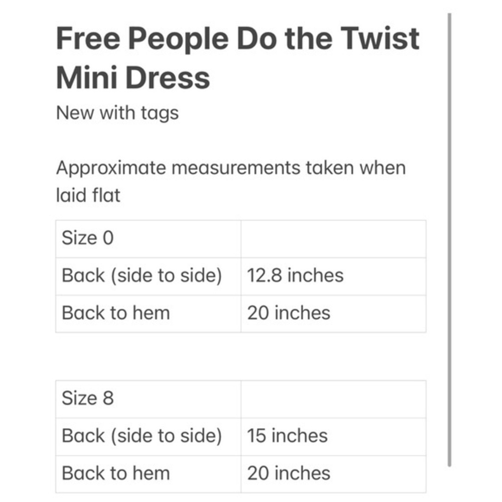 Free People Revolve Do the Twist Mini Dress Open Back Plaid Sexy NWT - Picture 15 of 16